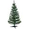 3ft. Pre-Lit Medium Mixed Classic Pine Artificial Christmas Tree, Multicolor LED Lights